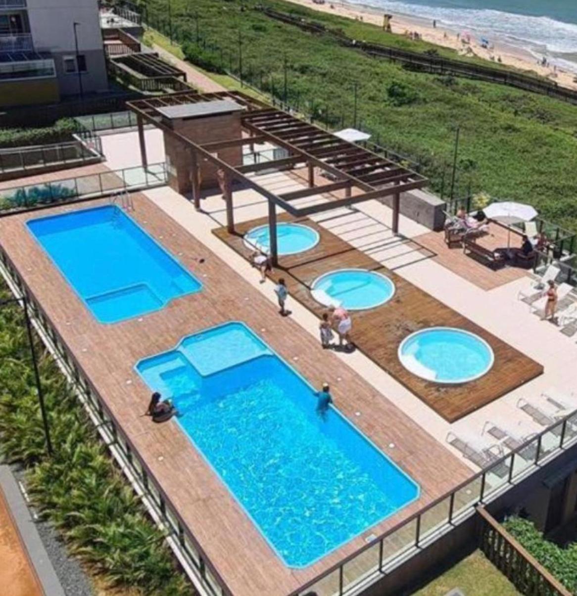 Resort Apto Frente Mar Barra Velha  Exteriör bild
