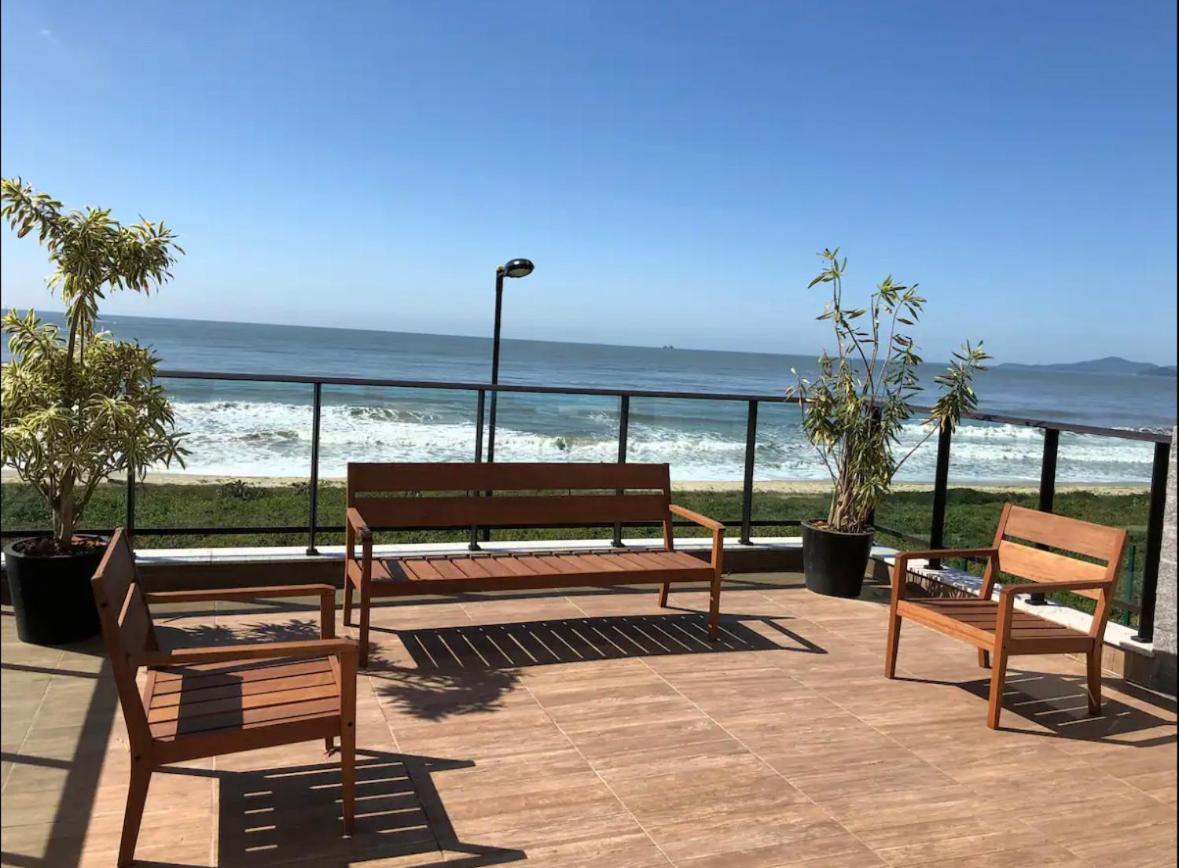 Resort Apto Frente Mar Barra Velha  Exteriör bild